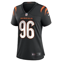 Maillot de match Nike Cam Sample noir pour femme des Bengals Cincinnati