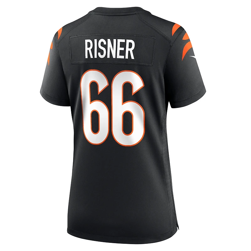 Women's Nike Dalton Risner Black Cincinnati Bengals Team Game Jersey