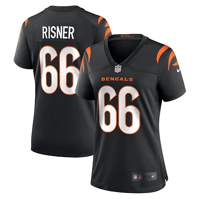 Women's Nike Dalton Risner Black Cincinnati Bengals Team Game Jersey
