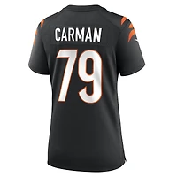 Women's Nike Jackson Carman Black Cincinnati Bengals Game Jersey