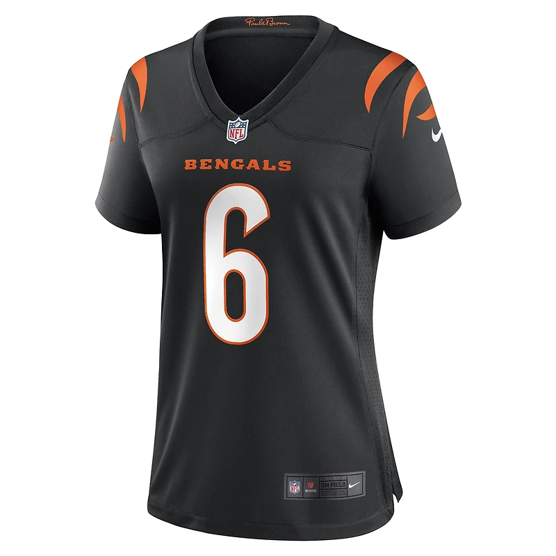 Women's Nike Jake Browning Black Cincinnati Bengals Game Jersey