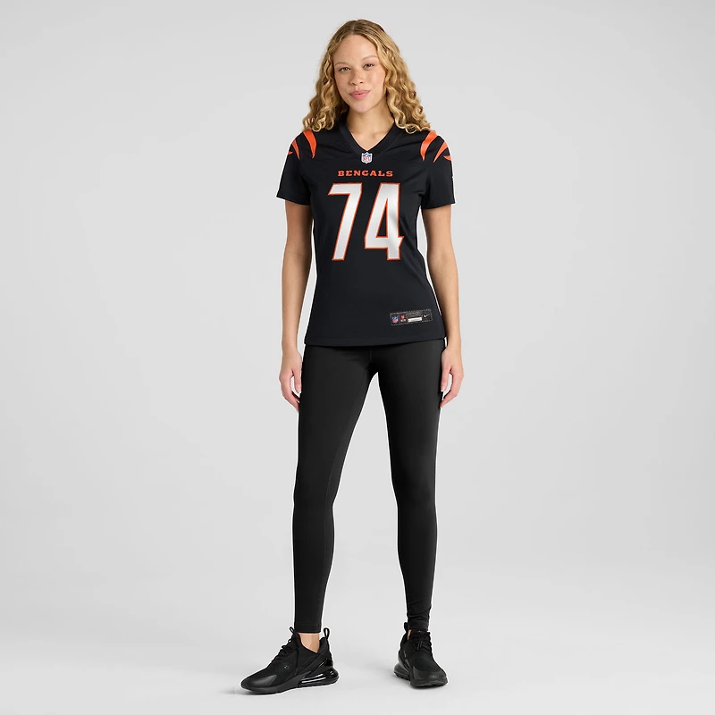 Women's Nike Jalen Rivers Black Cincinnati Bengals Team Game Jersey