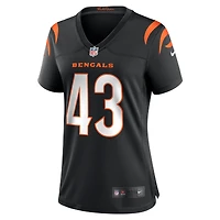 Women's Nike Jaylen Key  Black Cincinnati Bengals Team Game Jersey