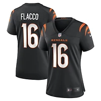Women's Nike Joe Flacco  Black Cincinnati Bengals Team Game Jersey