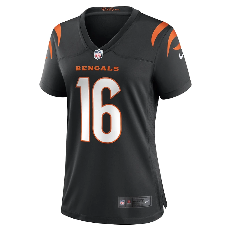 Women's Nike Joe Flacco  Black Cincinnati Bengals Team Game Jersey