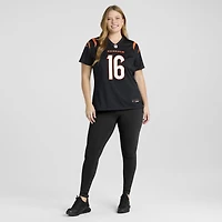 Women's Nike Joe Flacco  Black Cincinnati Bengals Team Game Jersey