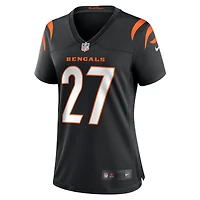 Maillot de match l'équipe Nike Jordan Battle noir des Bengals Cincinnati pour femme