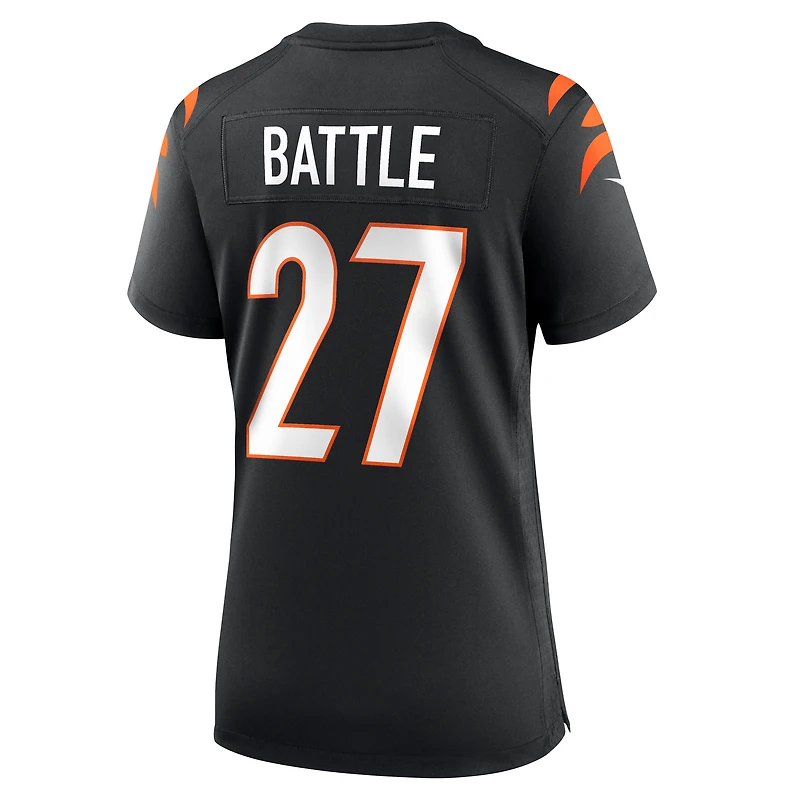 Women's Nike Jordan Battle  Black Cincinnati Bengals Team Game Jersey