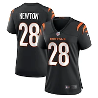 Maillot de match Nike Josh Newton noir pour femme des Bengals Cincinnati