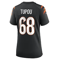 Women's Nike Josh Tupou Black Cincinnati Bengals Game Player Jersey