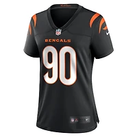 Maillot de match Nike Kris Jenkins Jr. noir pour femme des Bengals Cincinnati