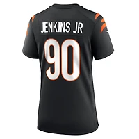 Maillot de match Nike Kris Jenkins Jr. noir pour femme des Bengals Cincinnati