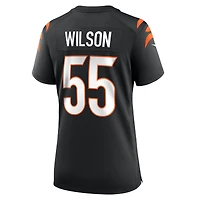 Maillot de match Nike Logan Wilson pour femme, noir, Cincinnati Bengals