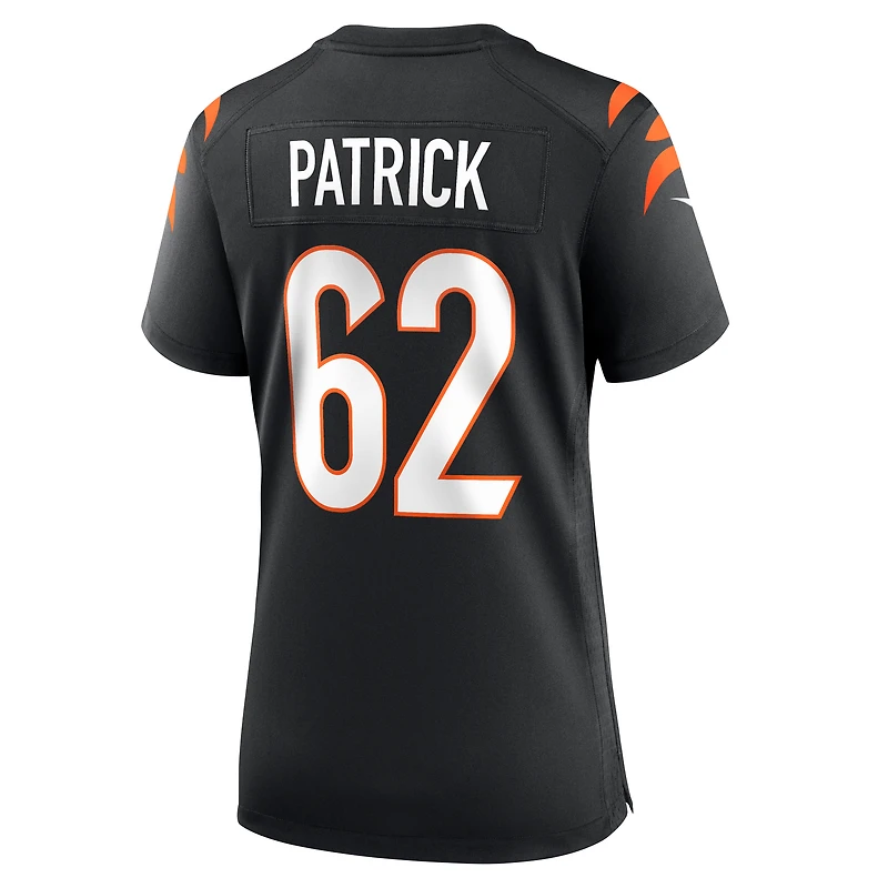 Maillot Nike Lucas Patrick noir pour femme des Bengals de Cincinnati