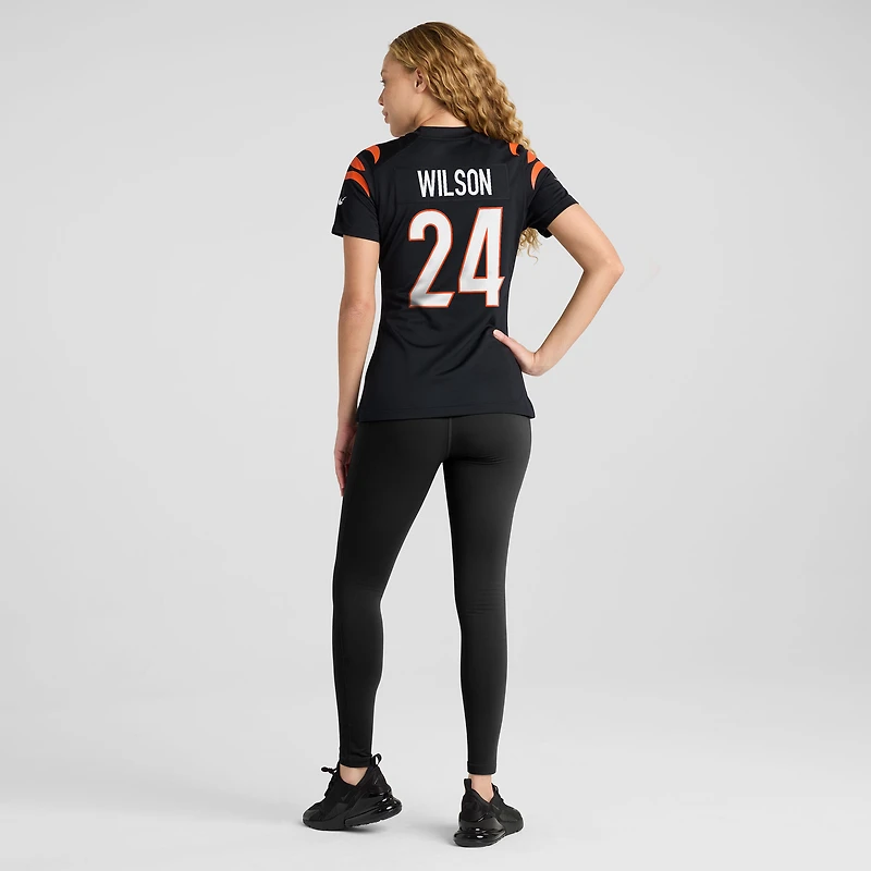Women's Nike Marco Wilson Black Cincinnati Bengals Team Game Jersey