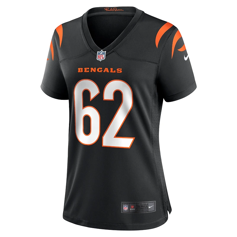 Maillot de match Nike Matt Lee noir pour femme des Bengals Cincinnati