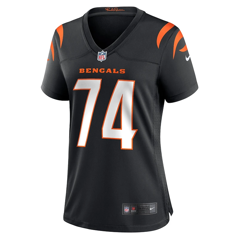 Maillot de joueur match Nike Max Scharping pour femmes, noir, Cincinnati Bengals