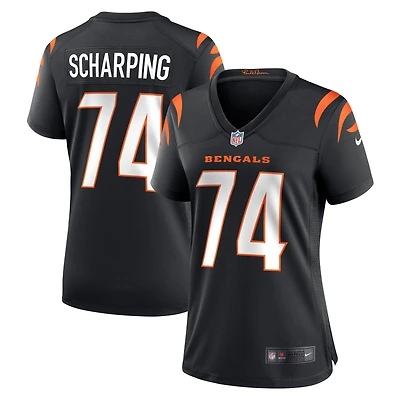 Maillot de joueur match Nike Max Scharping pour femmes, noir, Cincinnati Bengals
