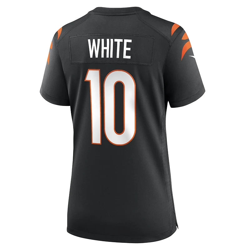 Women's Nike Mike White Black Cincinnati Bengals Team Game Jersey