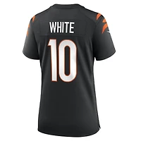 Women's Nike Mike White  Black Cincinnati Bengals Team Game Jersey