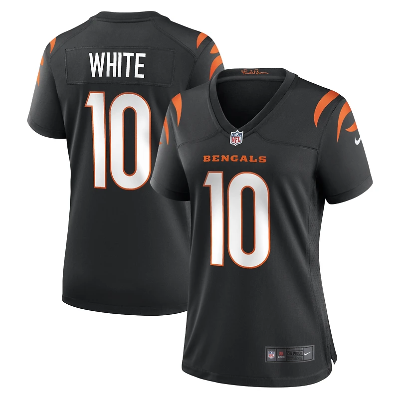 Women's Nike Mike White Black Cincinnati Bengals Team Game Jersey