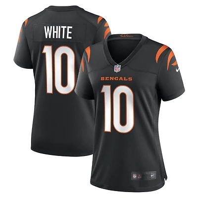 Women's Nike Mike White  Black Cincinnati Bengals Team Game Jersey