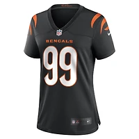 Maillot de match d'équipe des Bengals Cincinnati Nike Myles Murphy pour femme, noir