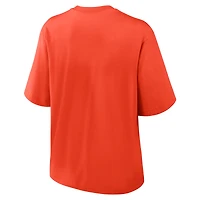 Women's Nike Orange Cincinnati Bengals Glory Arch Boxy T-Shirt
