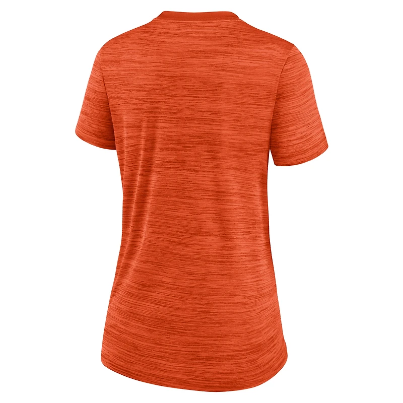 Women's Nike Orange Cincinnati Bengals Sideline Performance T-Shirt