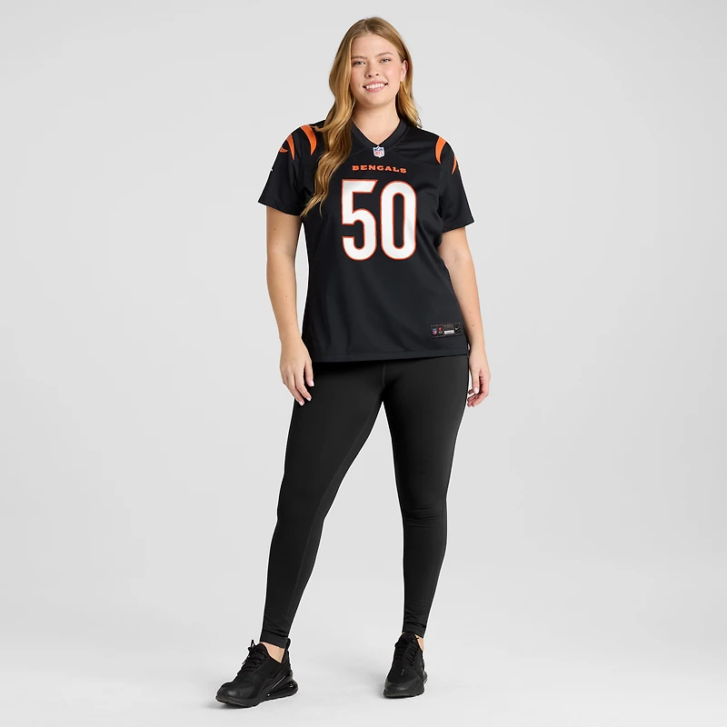 Women's Nike Shaka Heyward  Black Cincinnati Bengals Team Game Jersey