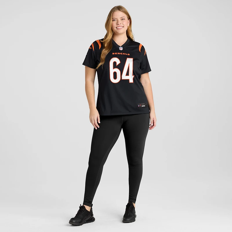 Women's Nike Ted Karras Black Cincinnati Bengals Game Player Jersey