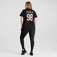 Maillot Nike Tedarrell Slaton Jr. pour femme, noir, des Bengals de Cincinnati
