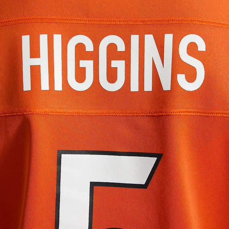 Women's Nike Tee Higgins  Orange Cincinnati Bengals Alternate Game Jersey