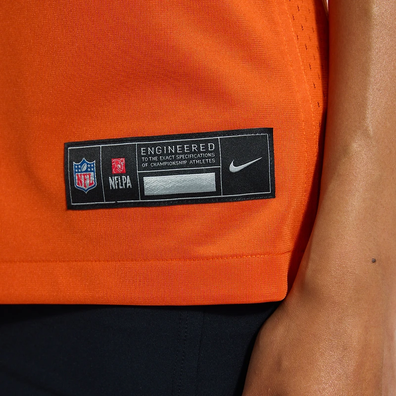 Women's Nike Tee Higgins  Orange Cincinnati Bengals Alternate Game Jersey