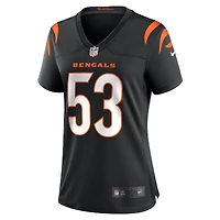 Women's Nike TJ Pesefea  Black Cincinnati Bengals Team Game Jersey