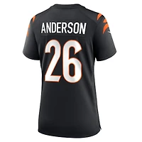Maillot Nike Tycen Anderson pour femme, joueur de match des Bengals Cincinnati, noir