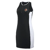 Women's WEAR by Erin Andrews Black Cincinnati Bengals Bodyframing Tank Dress