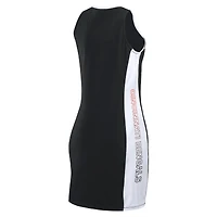 Women's WEAR by Erin Andrews Black Cincinnati Bengals Bodyframing Tank Dress