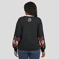 Women's WEAR by Erin Andrews  Black Cincinnati Bengals Sport Long-Sleeve T-Shirt