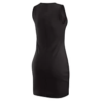 Women's WEAR by Erin Andrews x Gracie Hunt Black Cincinnati Bengals Ribbed Tank Dress