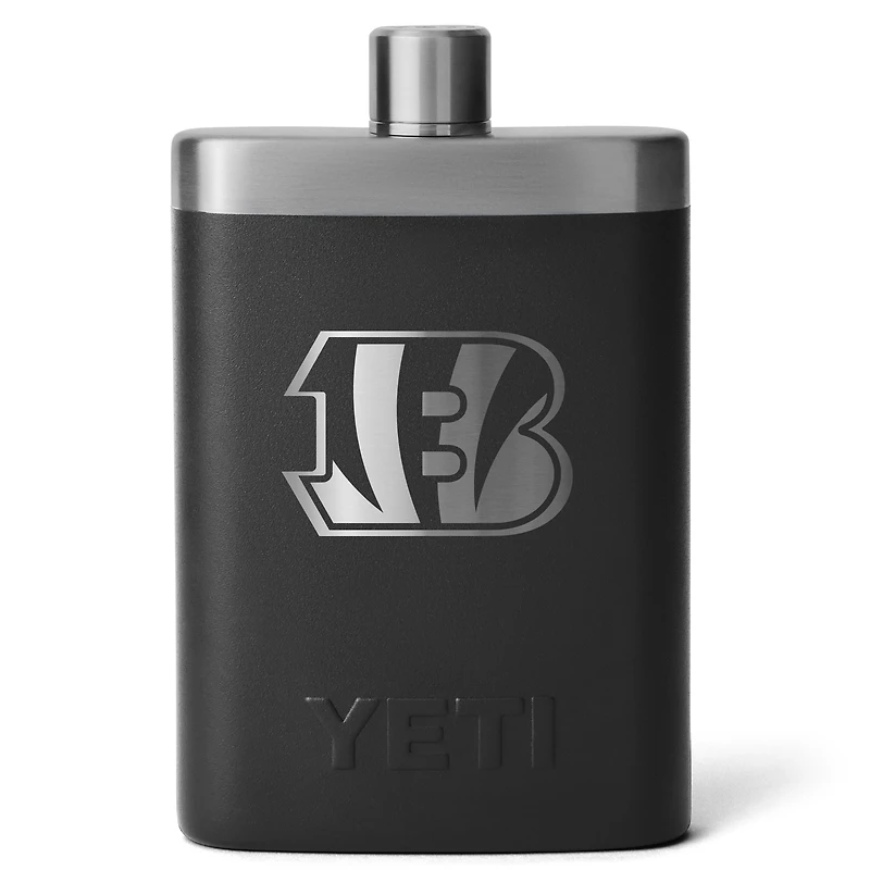 YETI Black Cincinnati Bengals 7oz. Flask