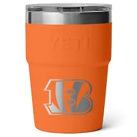 Gobelet empilable Rambler YETI Cincinnati Bengals Secondary 473 ml avec couvercle Magslider