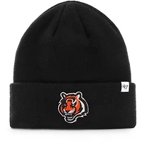 Youth '47 Black Cincinnati Bengals Basic Cuffed Knit Hat