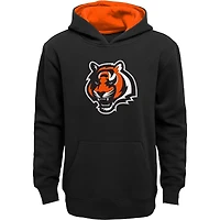 Youth Black Cincinnati Bengals Prime Pullover Hoodie
