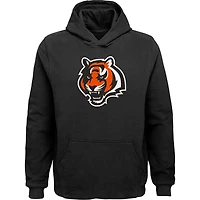 Chandail à capuchon noir avec logo de l'équipe des Bengals Cincinnati pour jeune