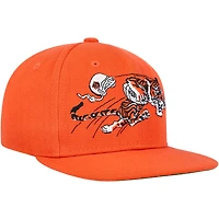 Casquette pour jeune Mitchell & Ness Orange Cincinnati Bengals Gridiron Classics Ground Snapback