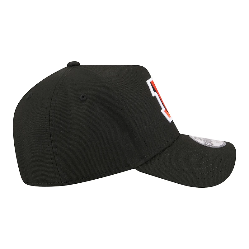 Casquette ajustable New Era noire Cincinnati Bengals 9FORTY pour jeunes