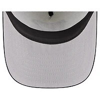 Youth New Era Cream/Black Cincinnati Bengals Banner 9FIFTY A-Frame Adjustable Trucker Hat