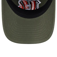 Casquette ajustable New Era Olive Cincinnati Bengals Main 9TWENTY pour jeunes