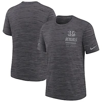 T-shirt Nike noir pour jeunes Cincinnati Bengals Sideline Velocity Dri-FIT